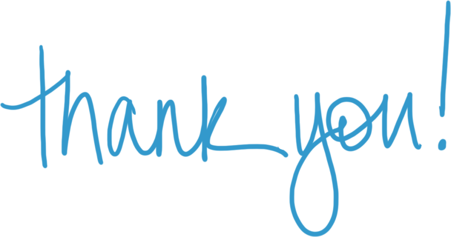 Thank You Questions Please Clipart Caja De Compensación - Thank You Blue Png Transparent Png (900x473), Png Download