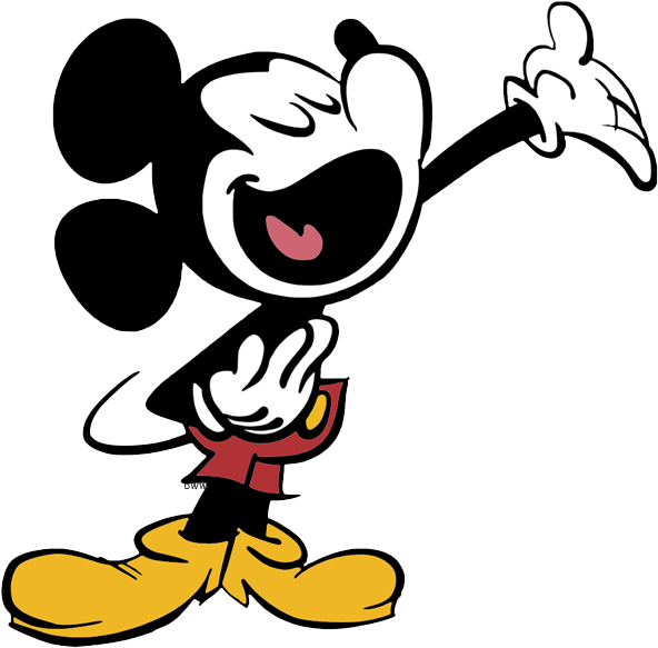 Transparent Television Clipart - Mickey Mouse Tv Series Clipart - Png Download (592x583), Png Download