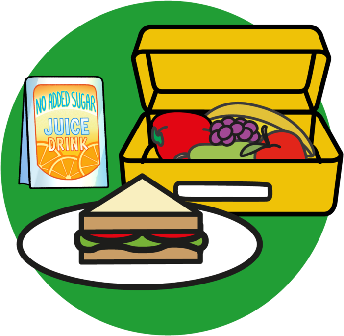 Make Just One Swap In Their Lunchbox Clipart (800x793), Png Download