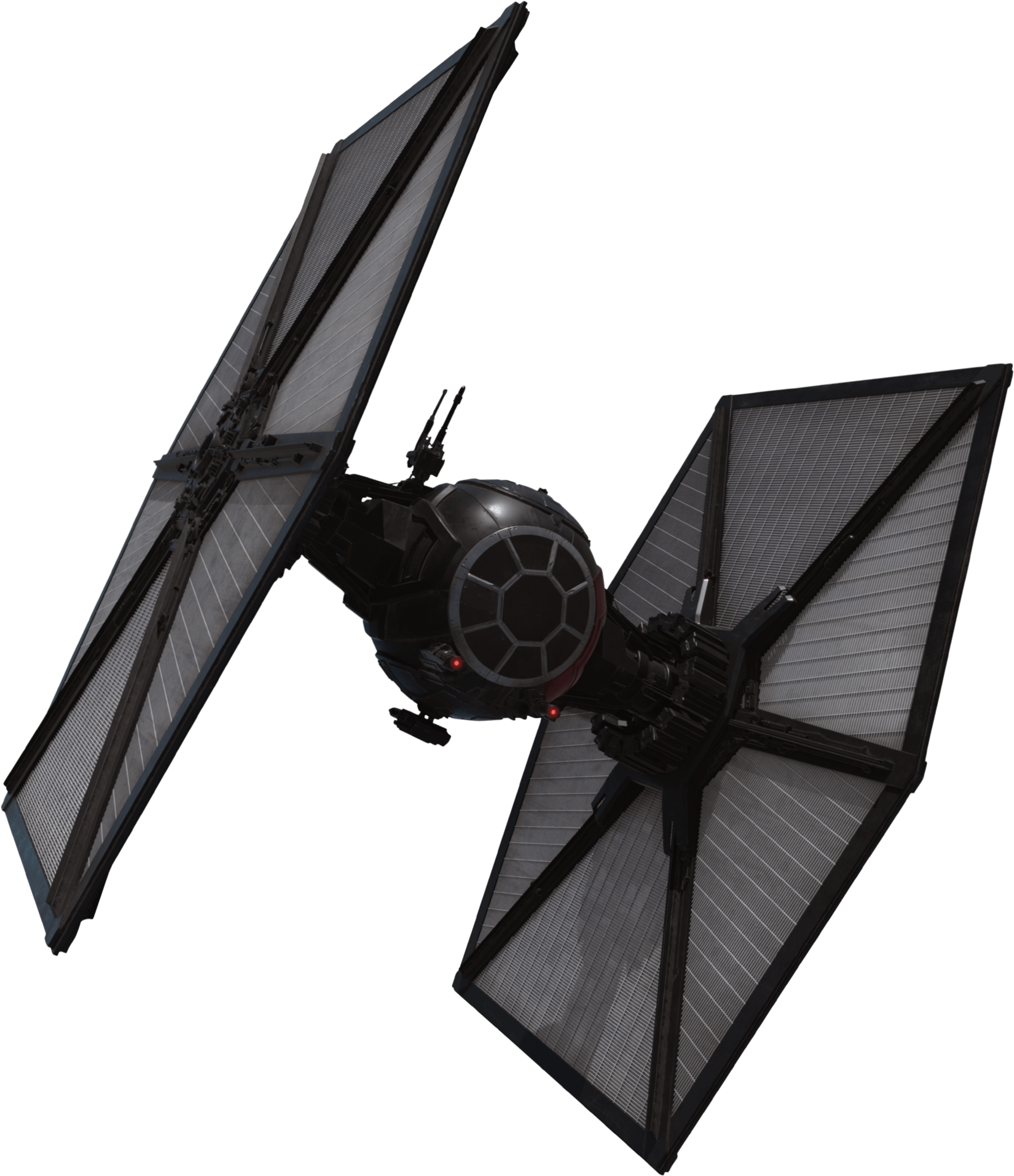 Tie Fighter Transparent - Star Wars Tie Fighter Transparent Clipart (1892x2195), Png Download