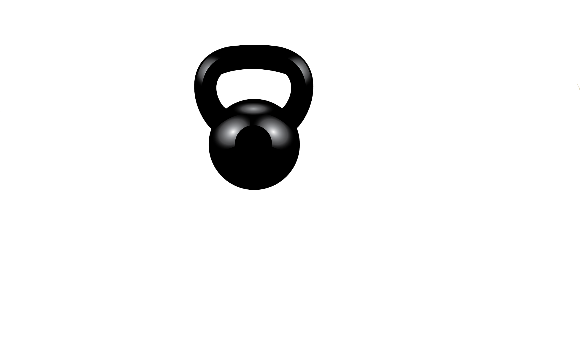 Dumbbells Clipart Barbell Crossfit - Kettlebell - Png Download (2200x1700), Png Download