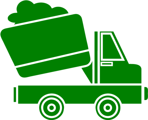 Construction Clipart Dumptruck - Dump Truck Icons Blue - Png Download (750x750), Png Download