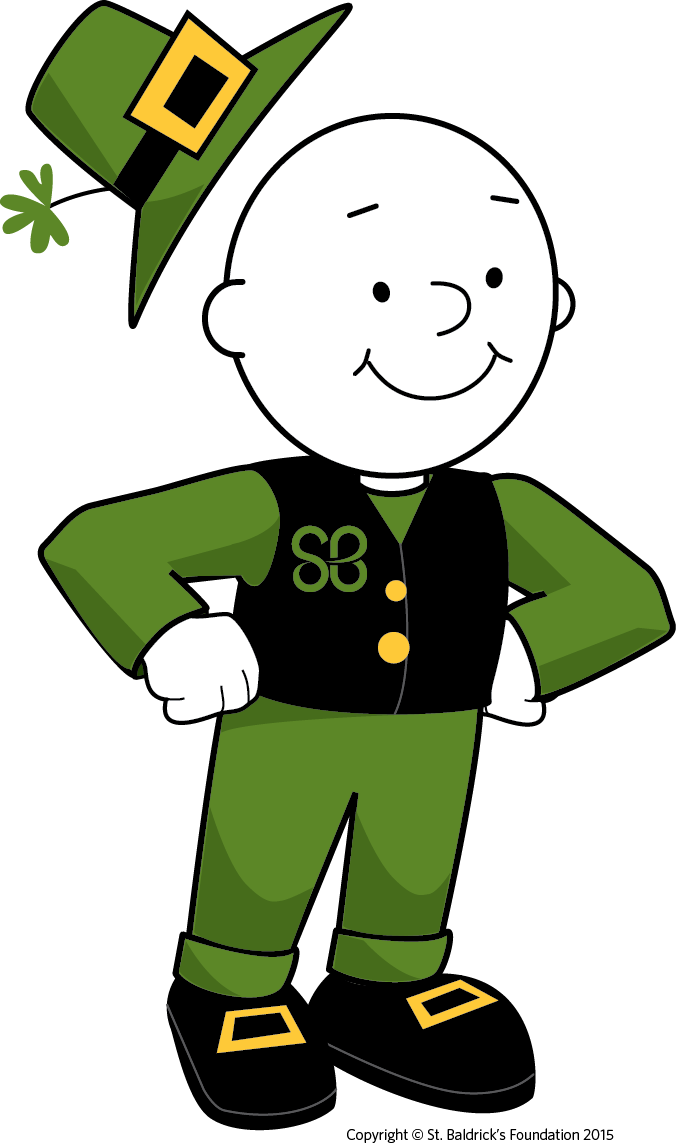 St. Baldrick's Foundation Clipart (676x1144), Png Download