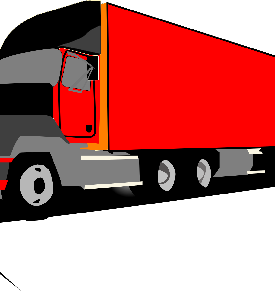 18 Wheeler Clip Art - Png Download (1600x1600), Png Download