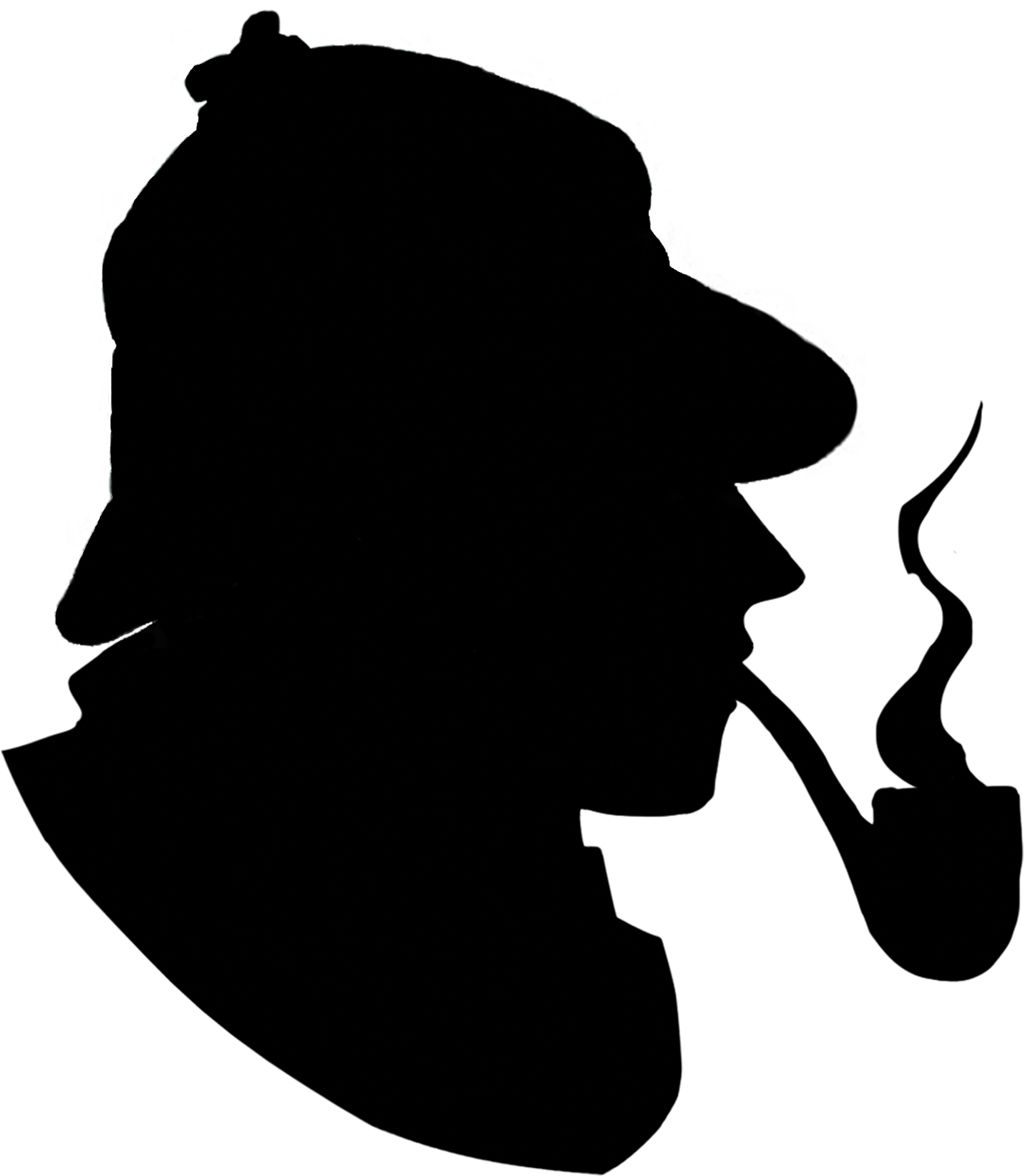 Sherlock Holmes Museum Detective Private Investigator - Talking Head Clipart - Png Download (1660x1907), Png Download