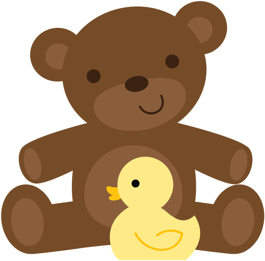 Baby Shower Teddy Bear Clip Art - Png Download (900x886), Png Download