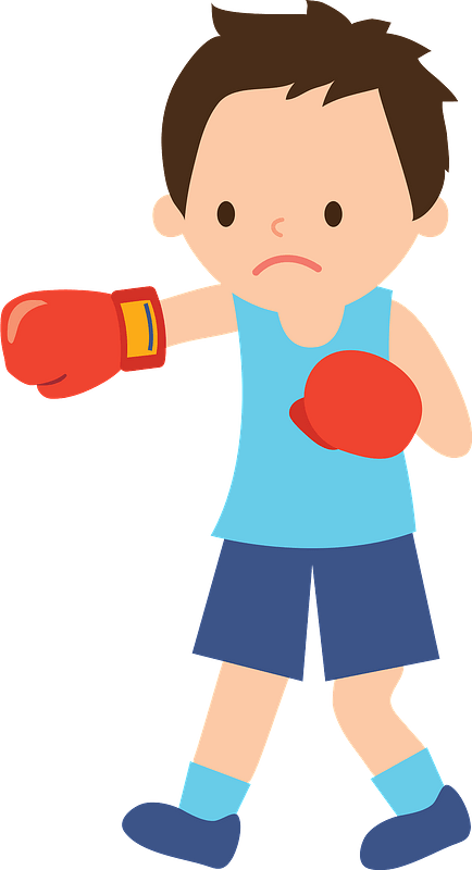 Male Boxer Boxing Clipart - Boxing - Png Download (434x800), Png Download