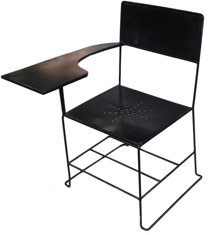 School Tables Clipart Vector Free Chair - Classroom Chair Vintage Png Transparent Png (820x543), Png Download