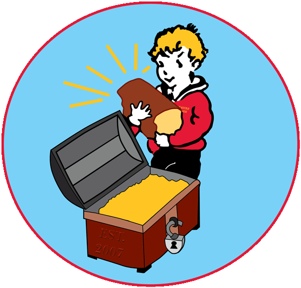 Treasure Breads Inc - Cartoon Clipart (600x573), Png Download