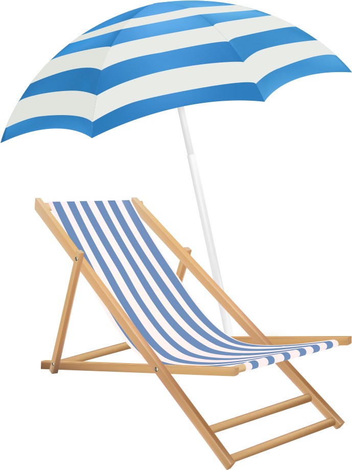Furniture Clipart Lounge Chair, Furniture Lounge Chair - Beach Chair Png Transparent (1000x1000), Png Download