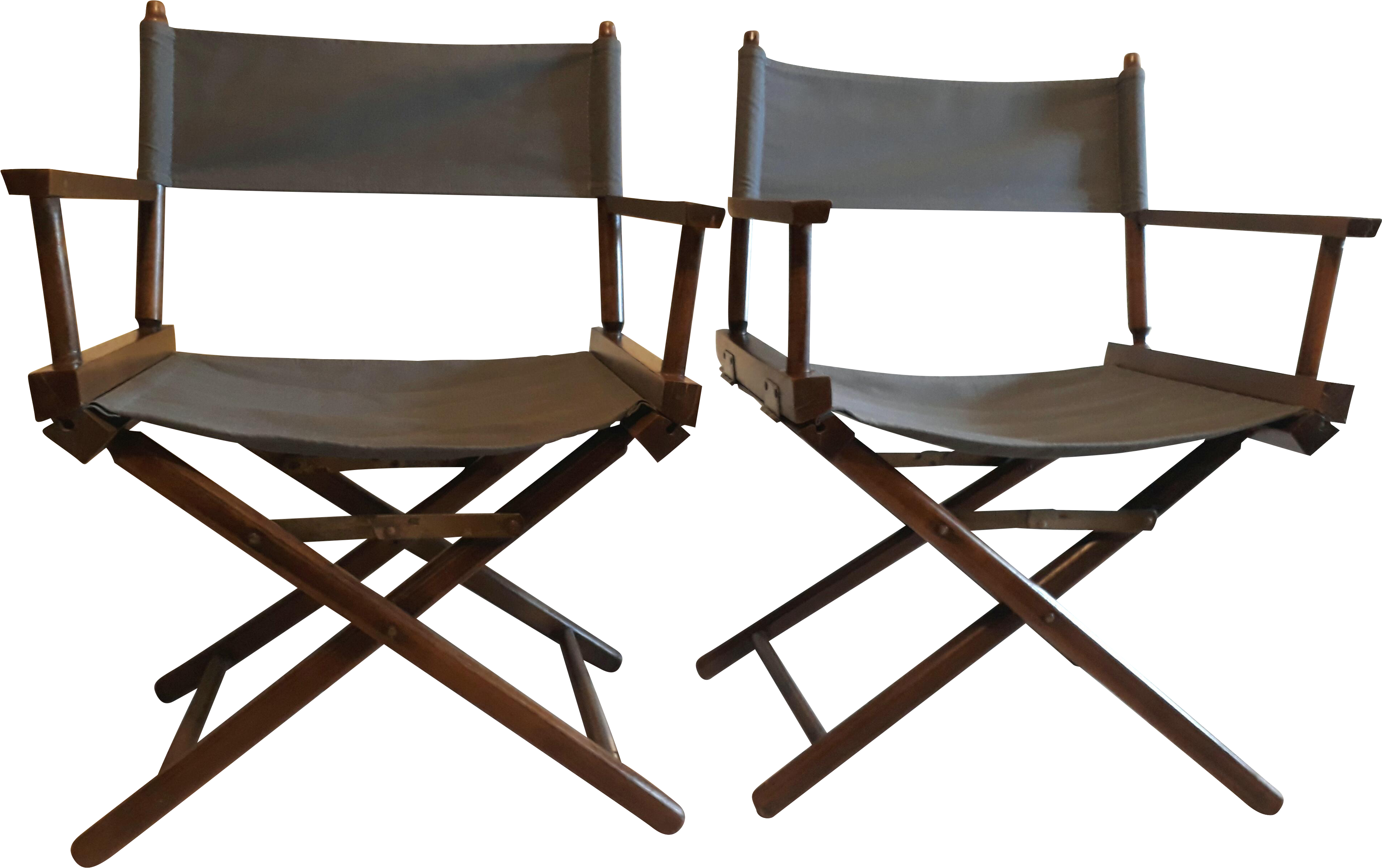 Vintage Restored Directors Chairs - Director's Chair Clipart (3840x2412), Png Download