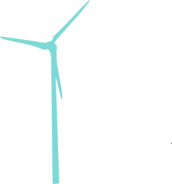 Wind Turbine Clip Art - Png Download (558x597), Png Download
