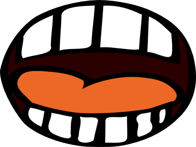 Cartoon Mouth Clipart - Cartoon Open Mouth Png Transparent Png (640x480), Png Download