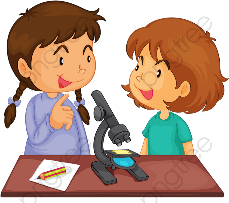 Download Free Png Microscope - Biology Class Clipart Transparent Png (800x693), Png Download