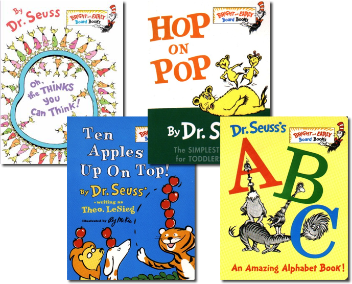 Seuss Clip Art - Dr Seuss Books - Png Download (689x556), Png Download