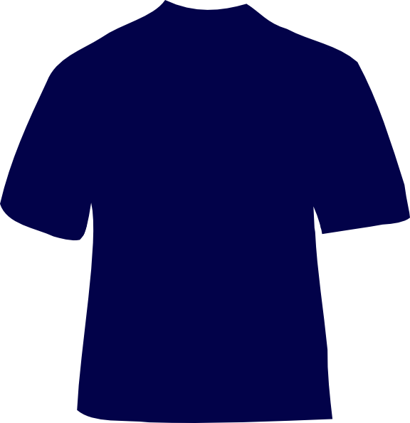 T - Black T Shirt Clipart (576x595), Png Download