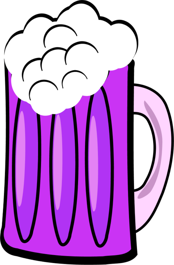 Vector Clip Art - Beer Clip Art No Background - Png Download (600x913), Png Download