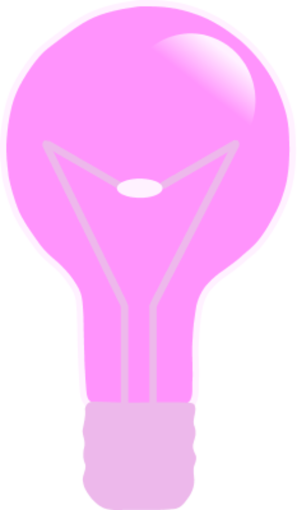 Lamp Or A Light Bulb - Illustration Clipart (600x1030), Png Download