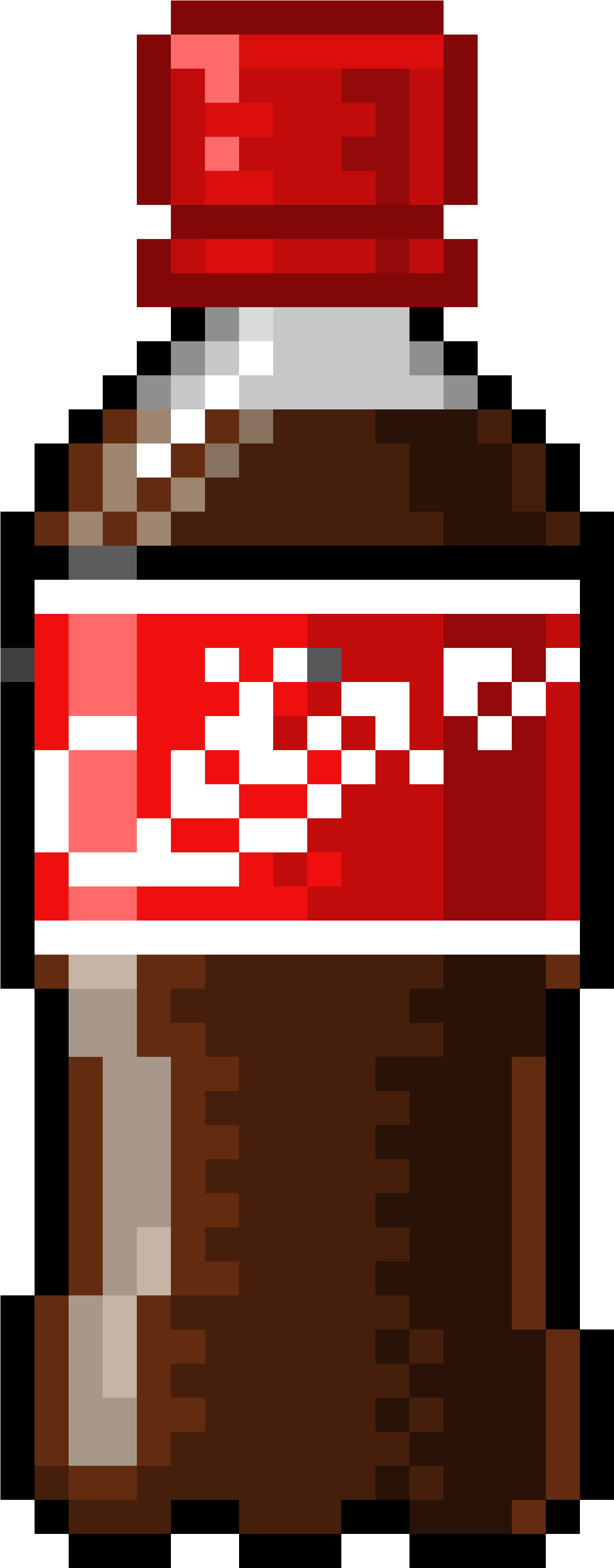 Coca Cola Pixel Art Clipart (2736x3528), Png Download