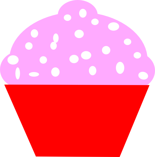 Cupcake Clipart Circle - Clip Art - Png Download (588x597), Png Download