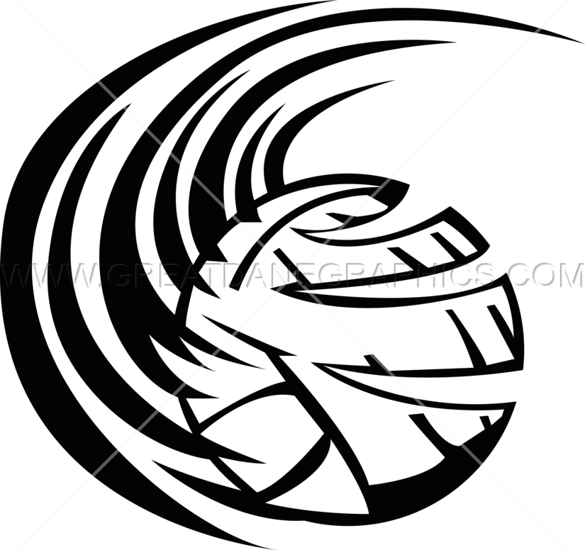 Volleyball Clipart Swoosh - Volleyball Swoosh Png Transparent Png (825x776), Png Download