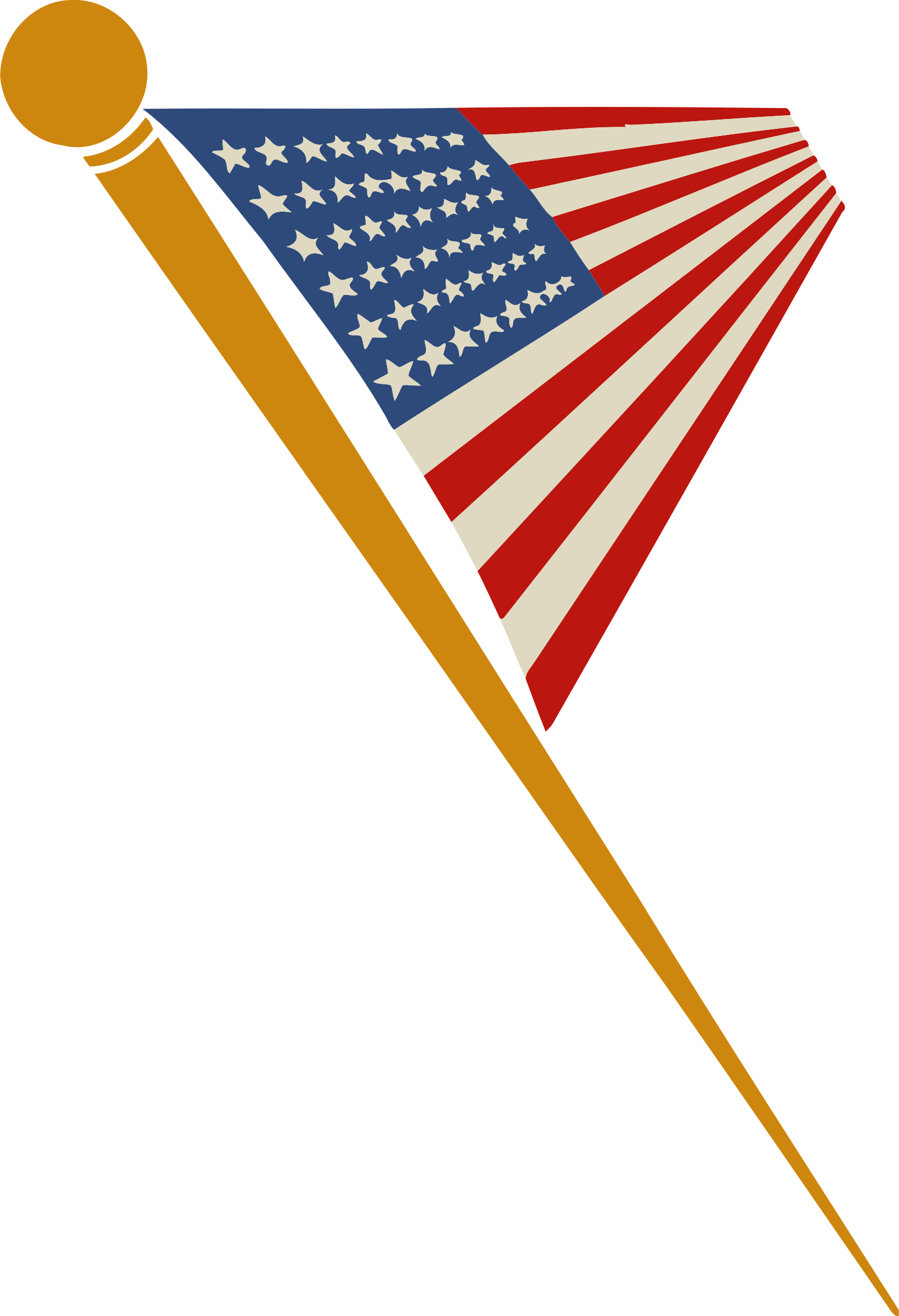 Triangle,area,flag - Great Depression In Usa Clipart - Png Download (513x750), Png Download