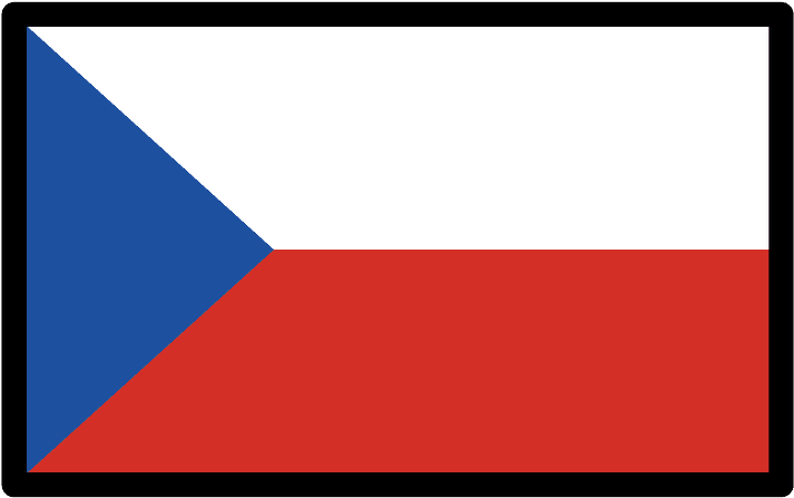 Czechia Flag Emoji Clipart - Png Download (800x800), Png Download