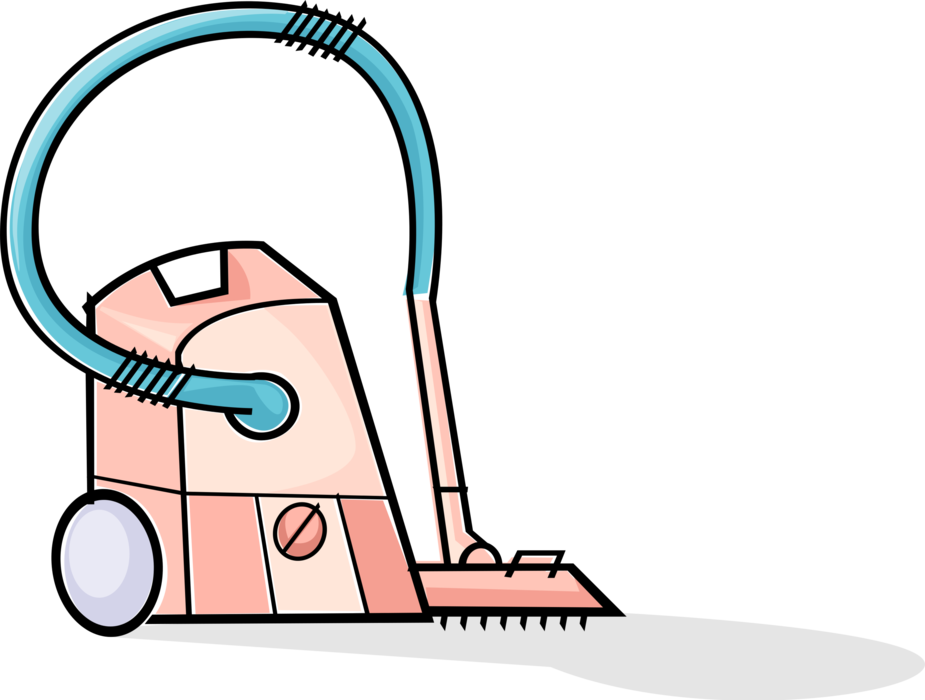 Vector Vacuum House Work - Aspirapolvere Clipart - Png Download (925x700), Png Download