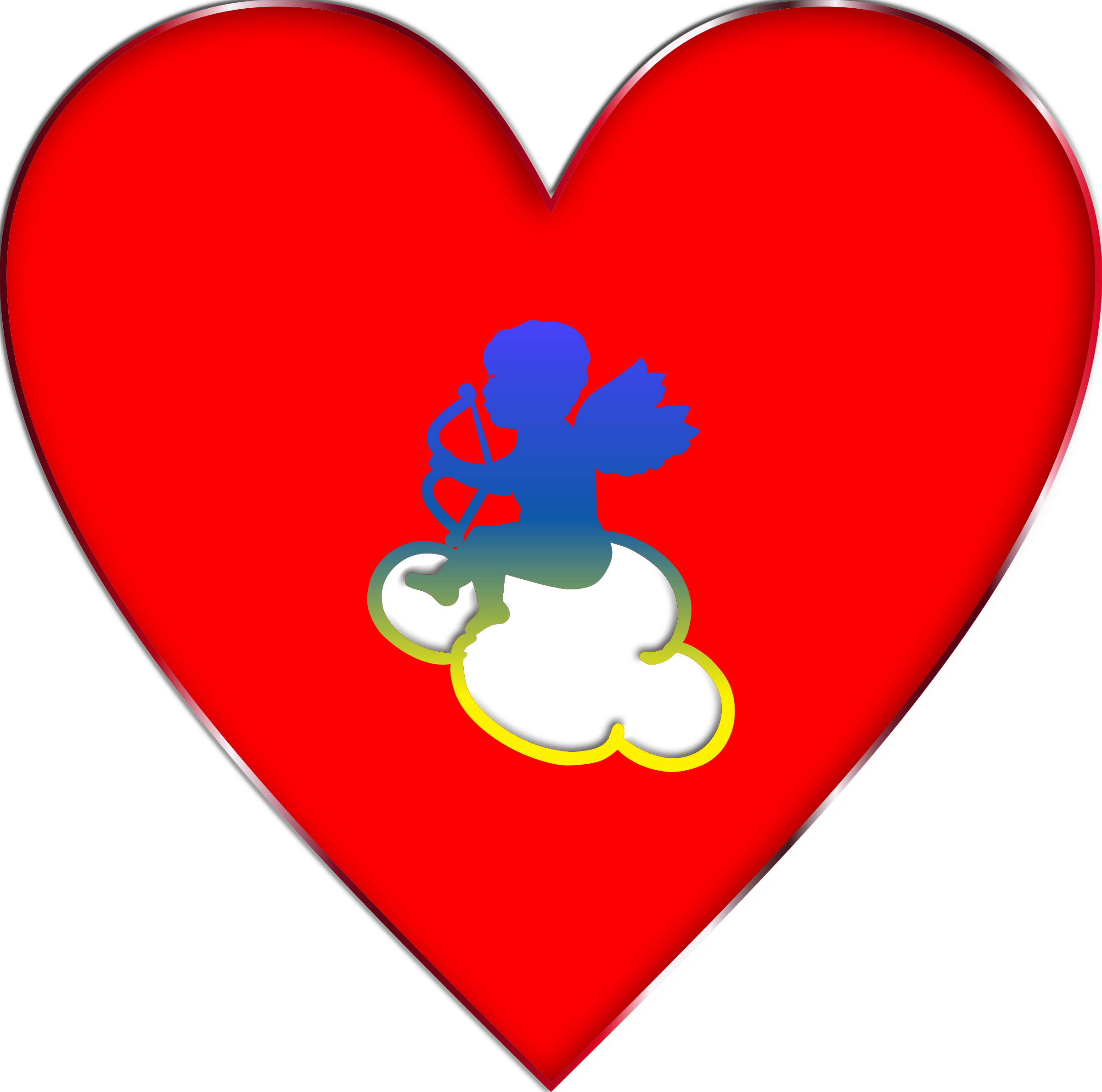 Heart Cloud Clipart Jpg Library Stock Clipart - Clip Art - Png Download (2400x2379), Png Download