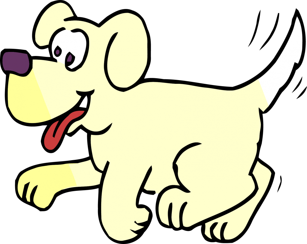 Dog Gif Clip Art - Png Download (990x789), Png Download