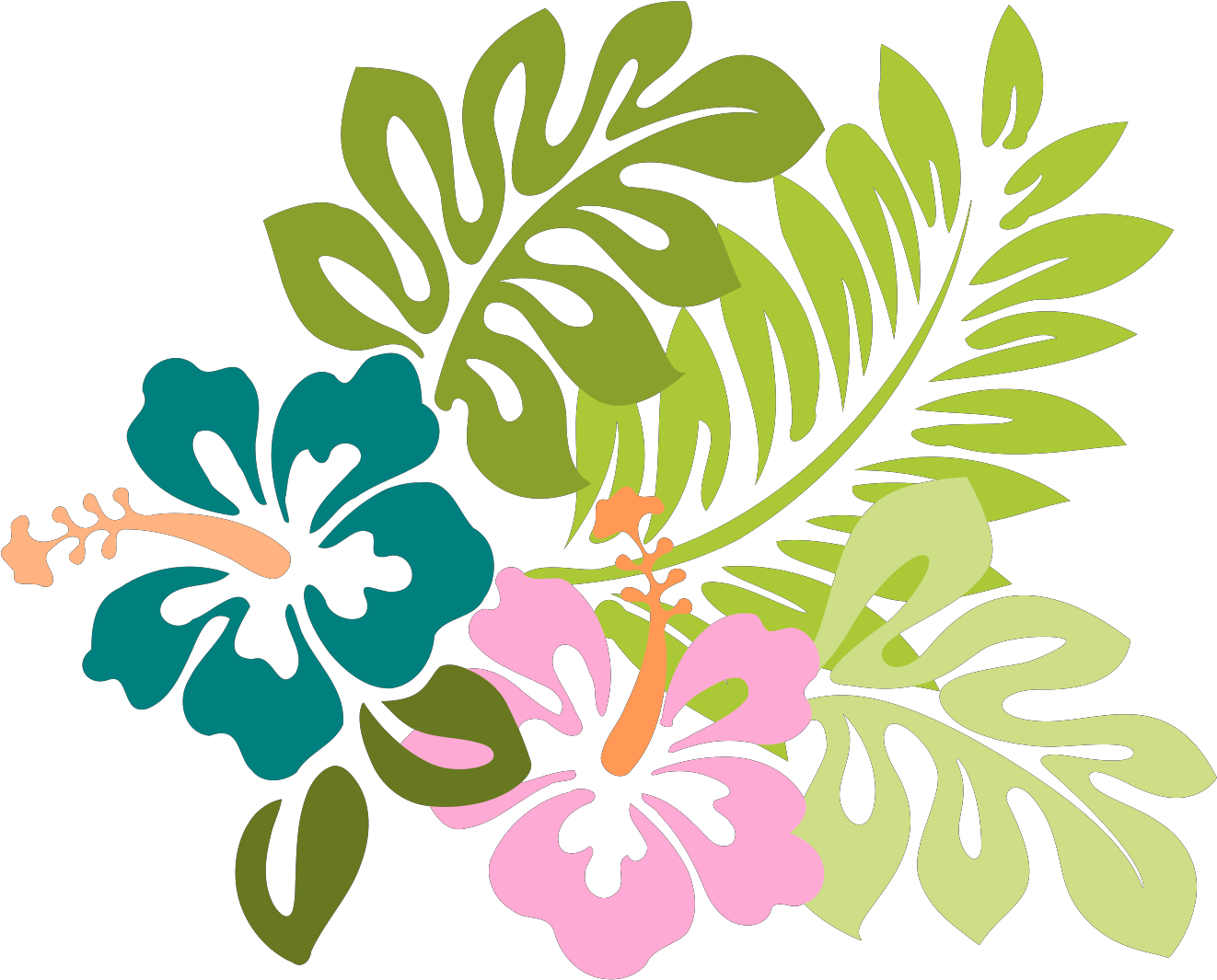 Hibiscus Clip Art - Png Download (1600x1600), Png Download