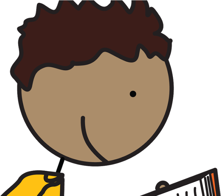 Transparent Evidence Clipart - Clipart Of Kids Reading - Png Download (711x631), Png Download