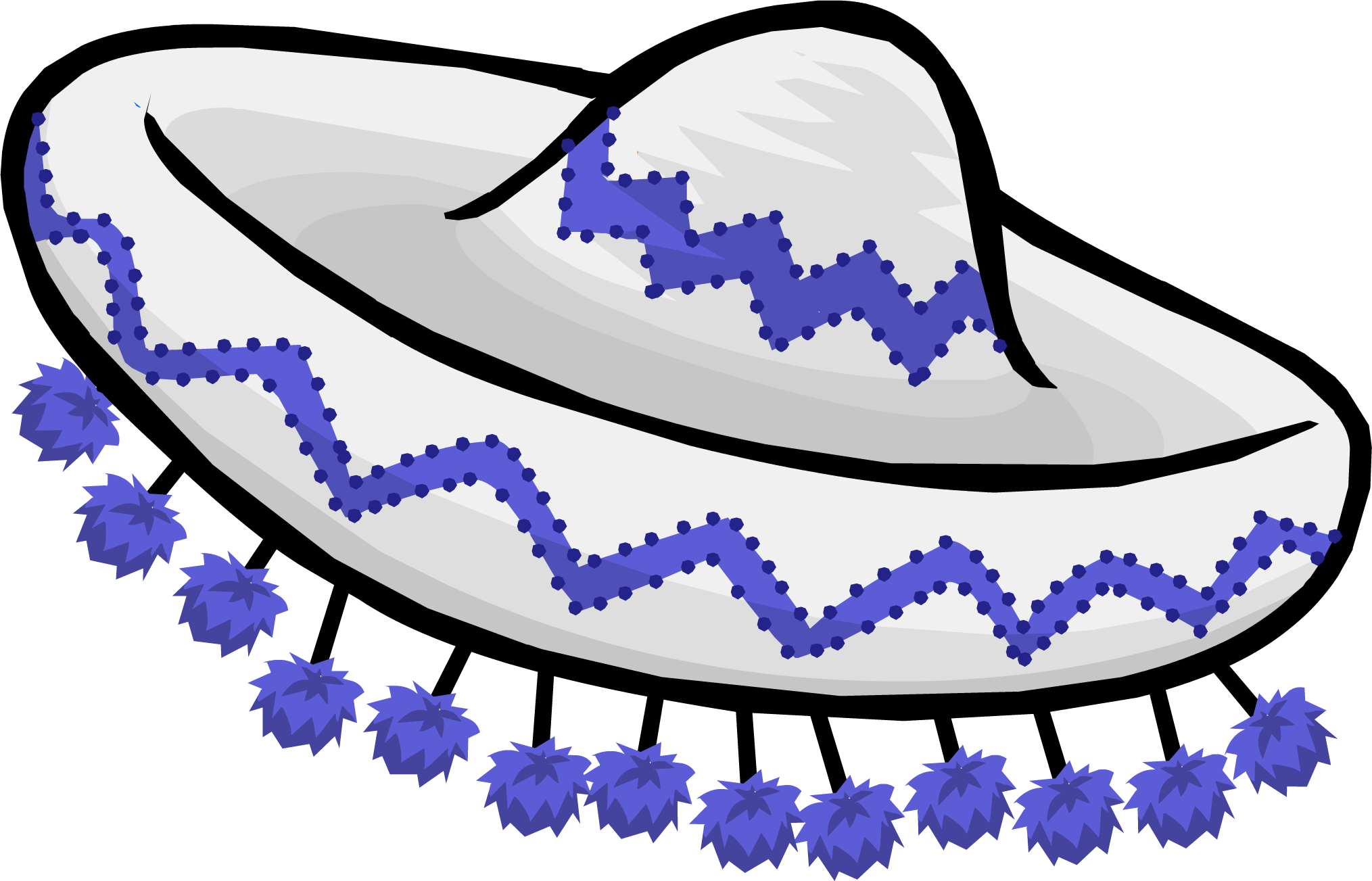 Club Penguin Rewritten Wiki - Sombrero Club Penguin Clipart (2029x1303), Png Download