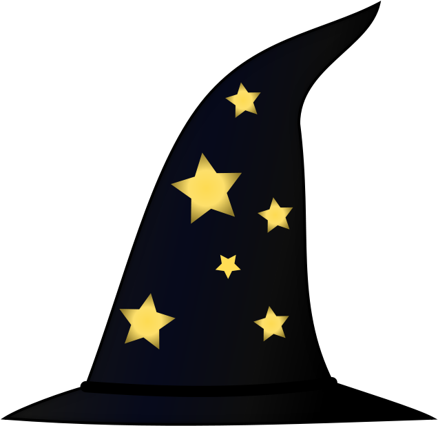Transparent Background Wizard Hat Clipart (800x777), Png Download