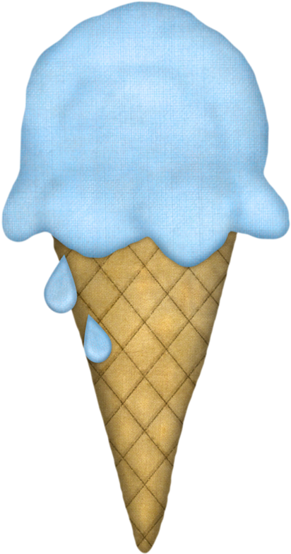Blueberry Png Pinterest Ice Cream Clip Art - Clipart Transparent Background Ice Cream Cone Transparent (412x782), Png Download