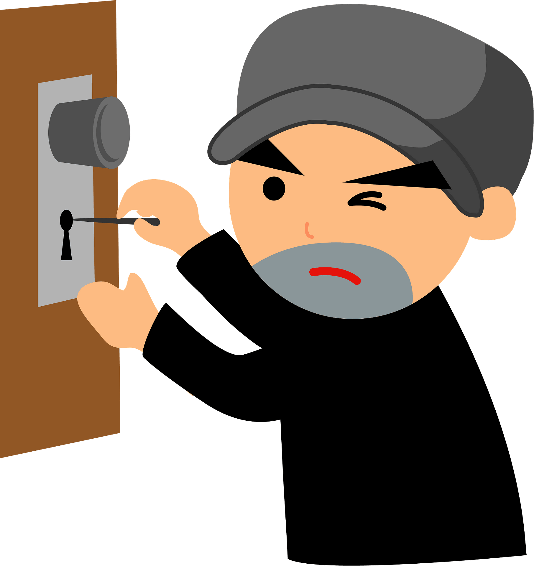 鍵 ピッキング Clipart (1811x1920), Png Download