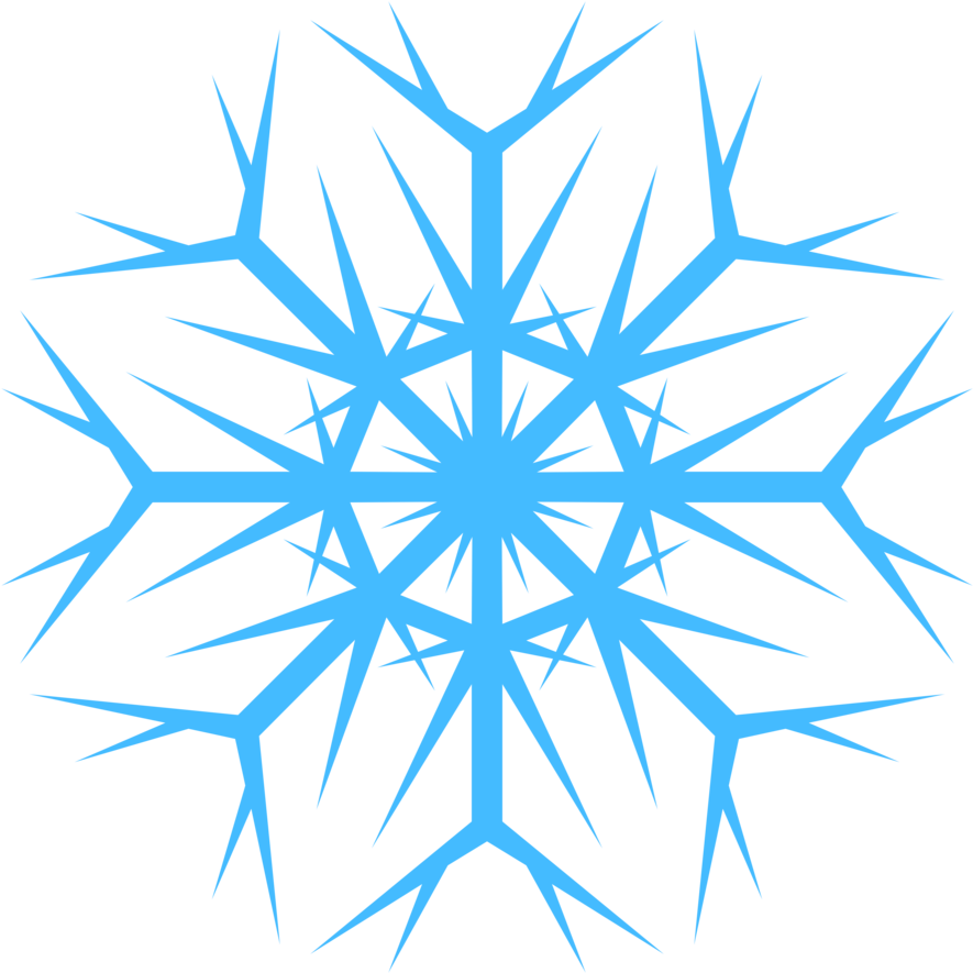 Frozen Snowflake Clipart Transparent Background - Snowflake Hd Png (894x894), Png Download