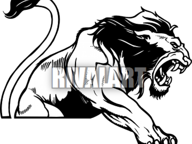 Roaring Lion Clipart - American International School, Abu Dhabi - Png Download (640x480), Png Download