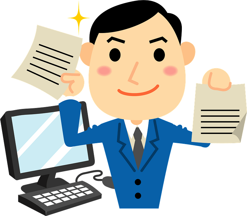 Business Man Work Clipart - Loan - Png Download (800x700), Png Download