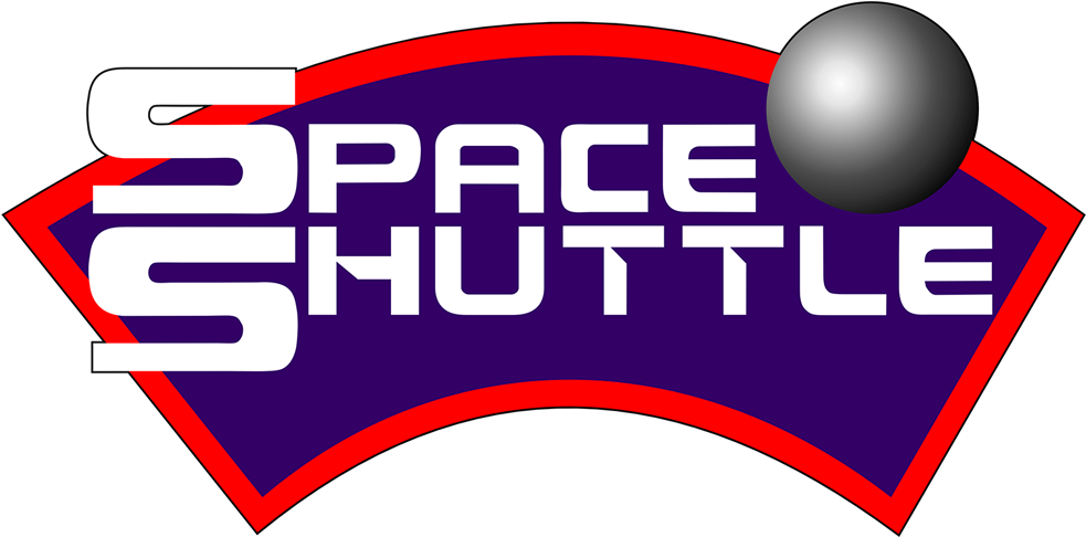 Space Shuttle Roller Coaster - Enchanted Kingdom Space Shuttle Logo Clipart (1000x578), Png Download