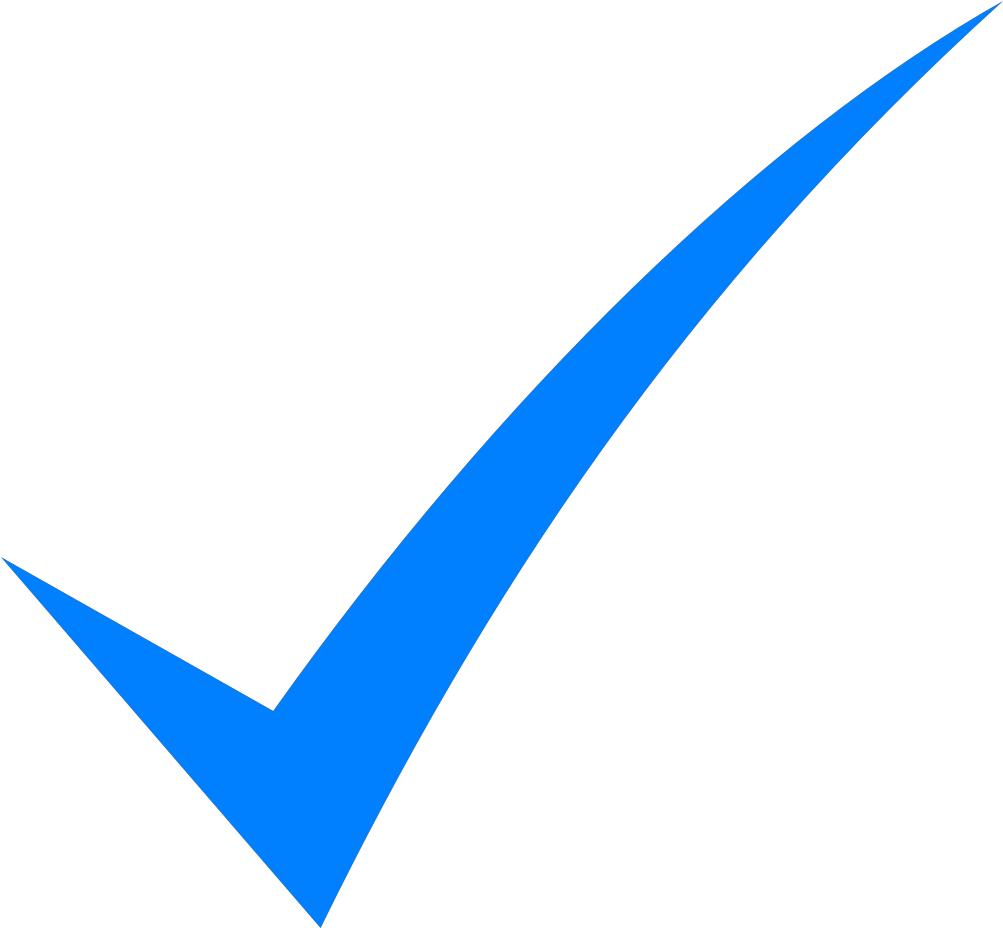 Blue Check Mark Svg Clip Arts - Check Mark Symbol Blue - Png Download (1024x1024), Png Download