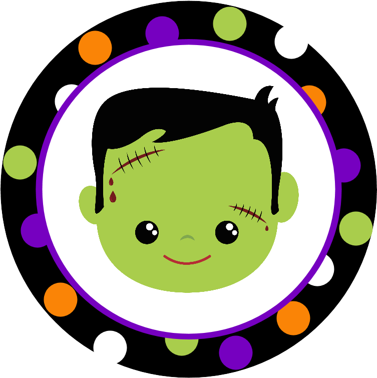 Cute Halloween Png Picture - Printable Cute Halloween Stickers Clipart (800x800), Png Download