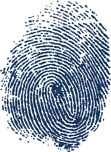 Automated Fingerprint Identification Spiral Adermatoglyphia - Fingerprint Png Clipart (595x595), Png Download
