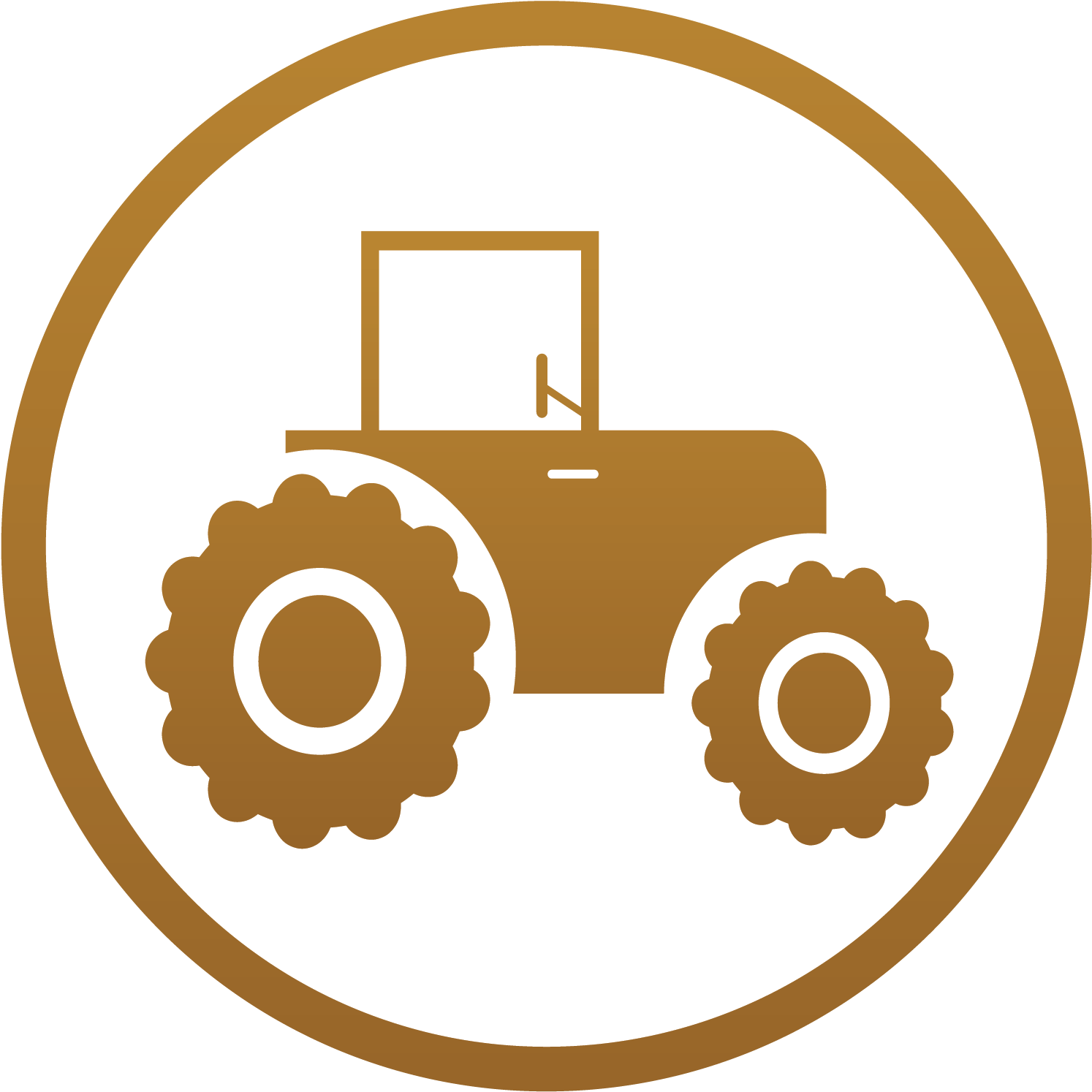 Agricultural Machinery Supplier - Tractor Clipart (1494x1494), Png Download