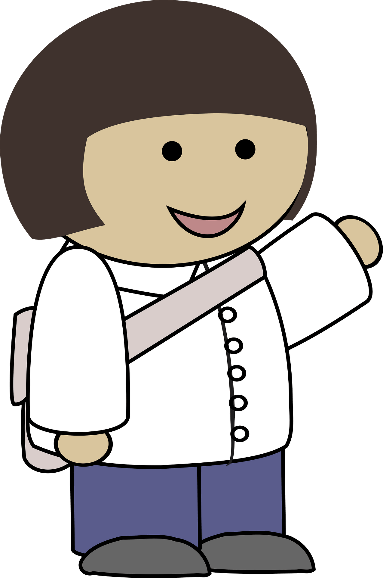 Girl Pointing Finger Png Clipart Transparent Png (1274x1920), Png Download