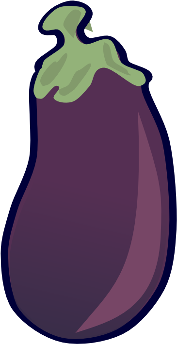 Purpose - Clipart - Clipart Round Eggplant Png Transparent Png (555x785), Png Download