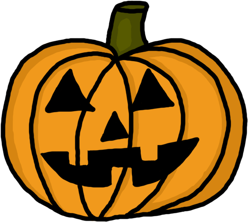 Clipart Transparent Halloween - Pumpkin Clipart Transparent Background - Png Download (600x600), Png Download