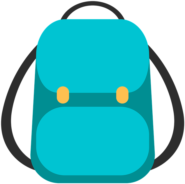Best Backpacks For College Girl - Backpack Clipart (640x640), Png Download