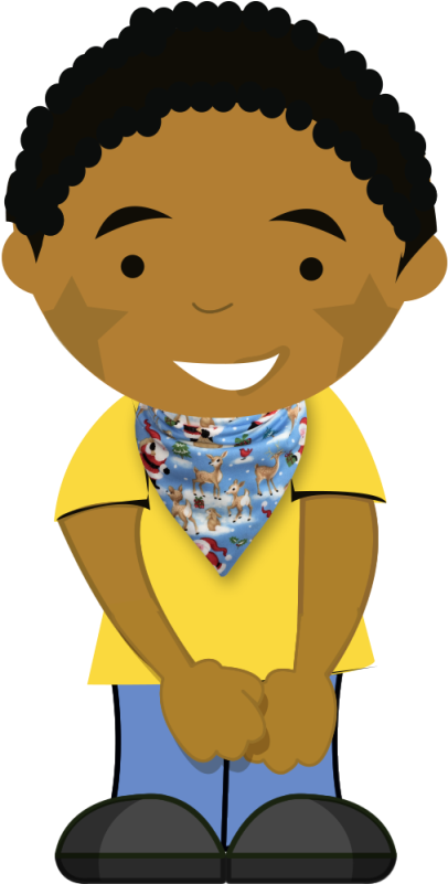 Transparent Walking In A Winter Wonderland Clipart - Black Boy Clipart Walking - Png Download (406x801), Png Download