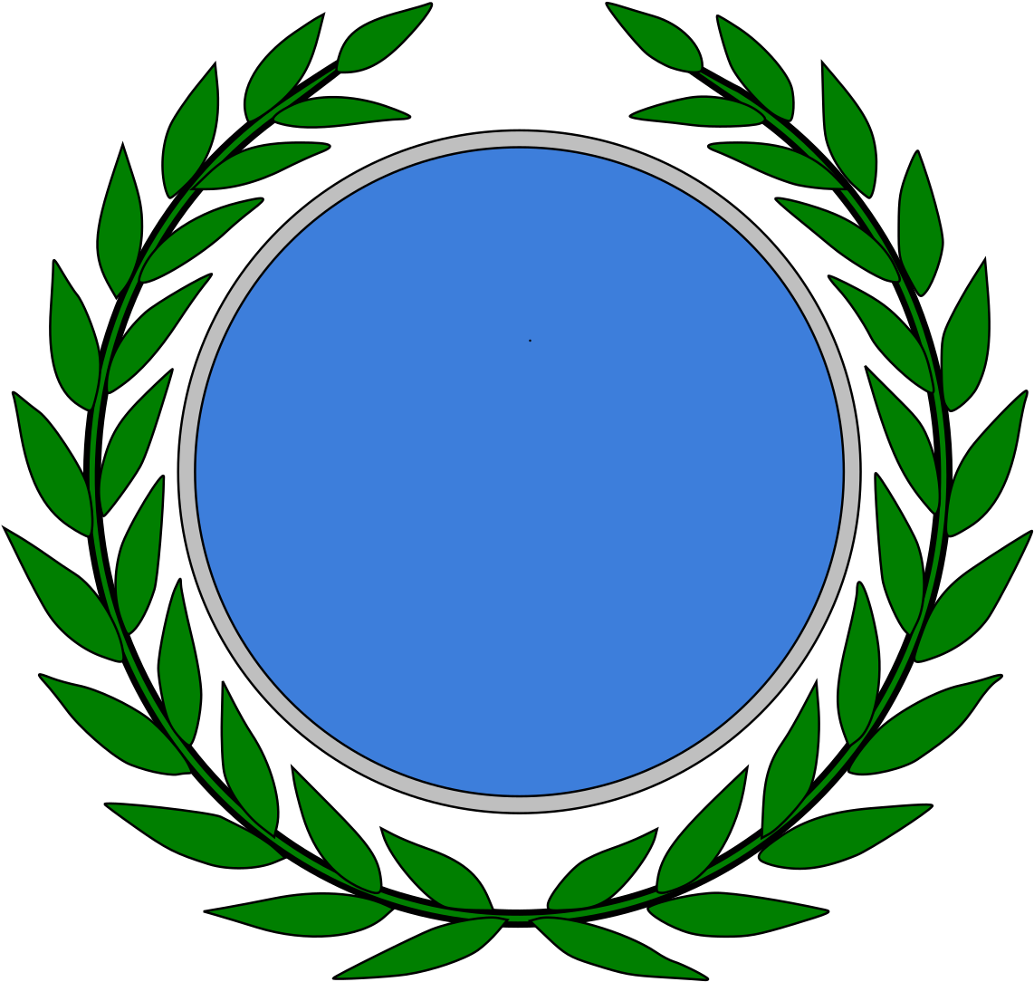 Laurel Wreath Clipart (1600x1600), Png Download